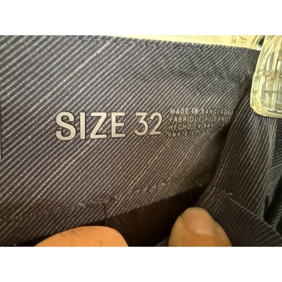 Hang Ten Men's Sz 32 Hiking Golf Shorts Stretch Blue Flat Front - Picture 3 of 5